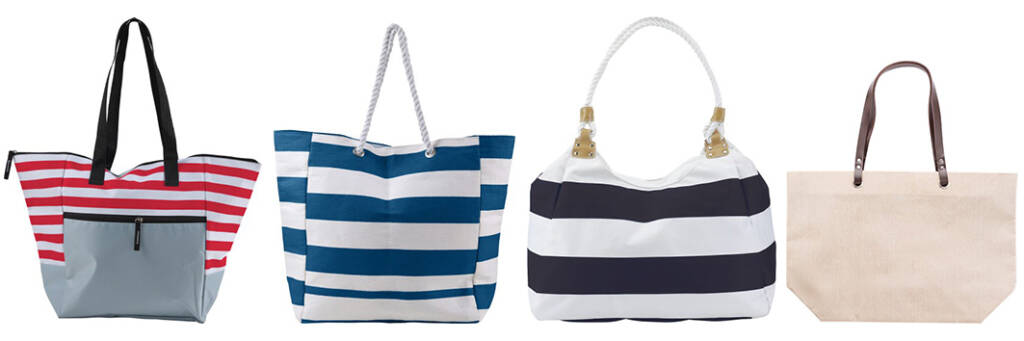 Personalized beach bags