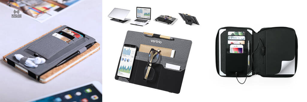 Organizer with personalized power bank
