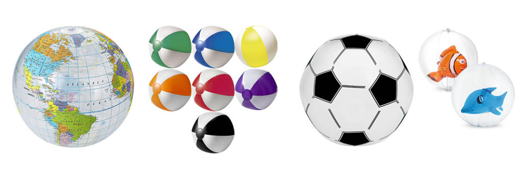 Personalized inflatable ball