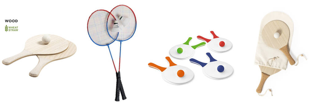 Personalized beach rackets