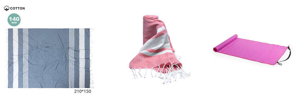 Beach Towels with company logo